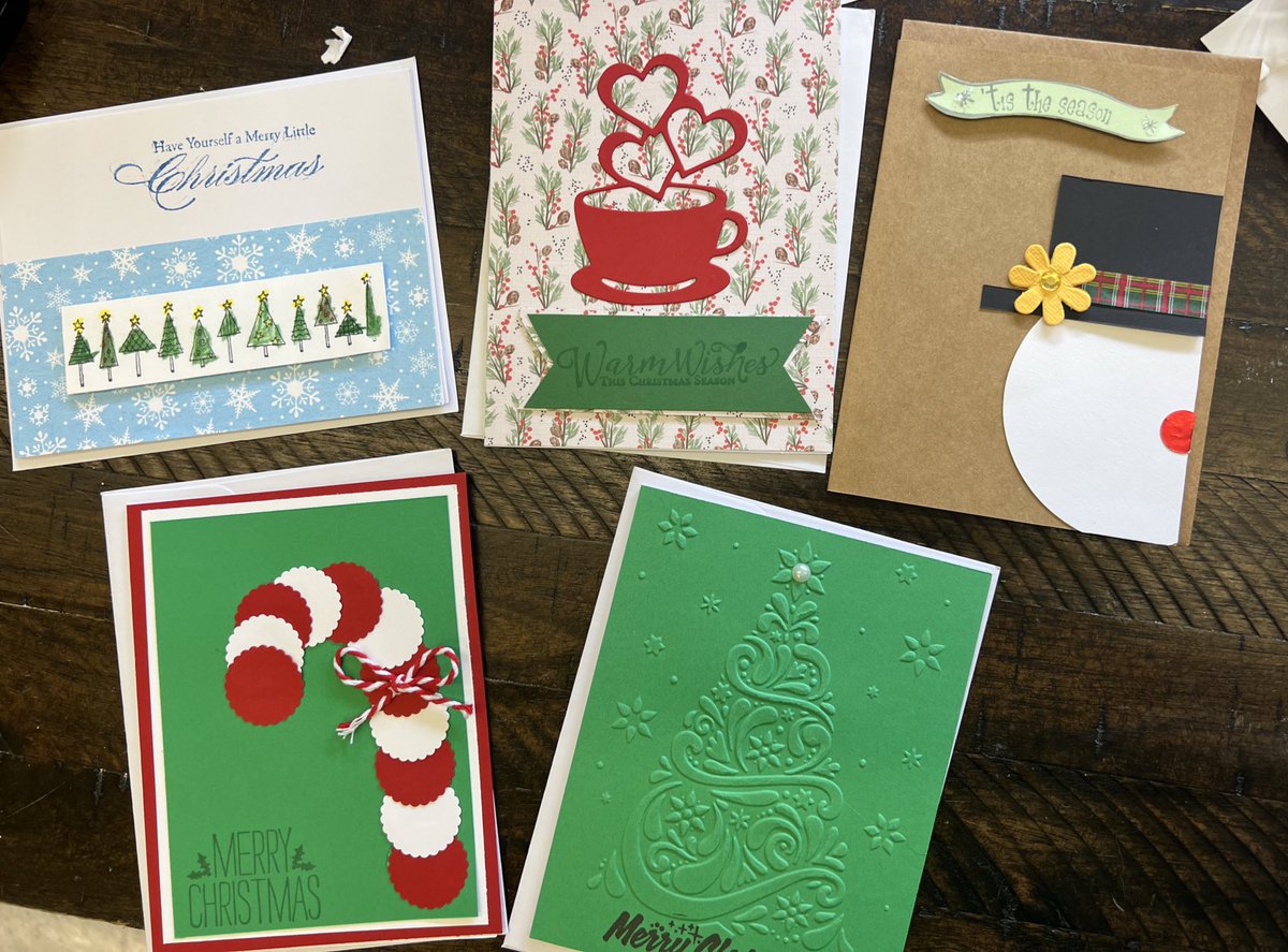 Our largest order yet! 250 assorted Christmas cards complete! Teamwork was so evident through this process! #vocationalskills #transition