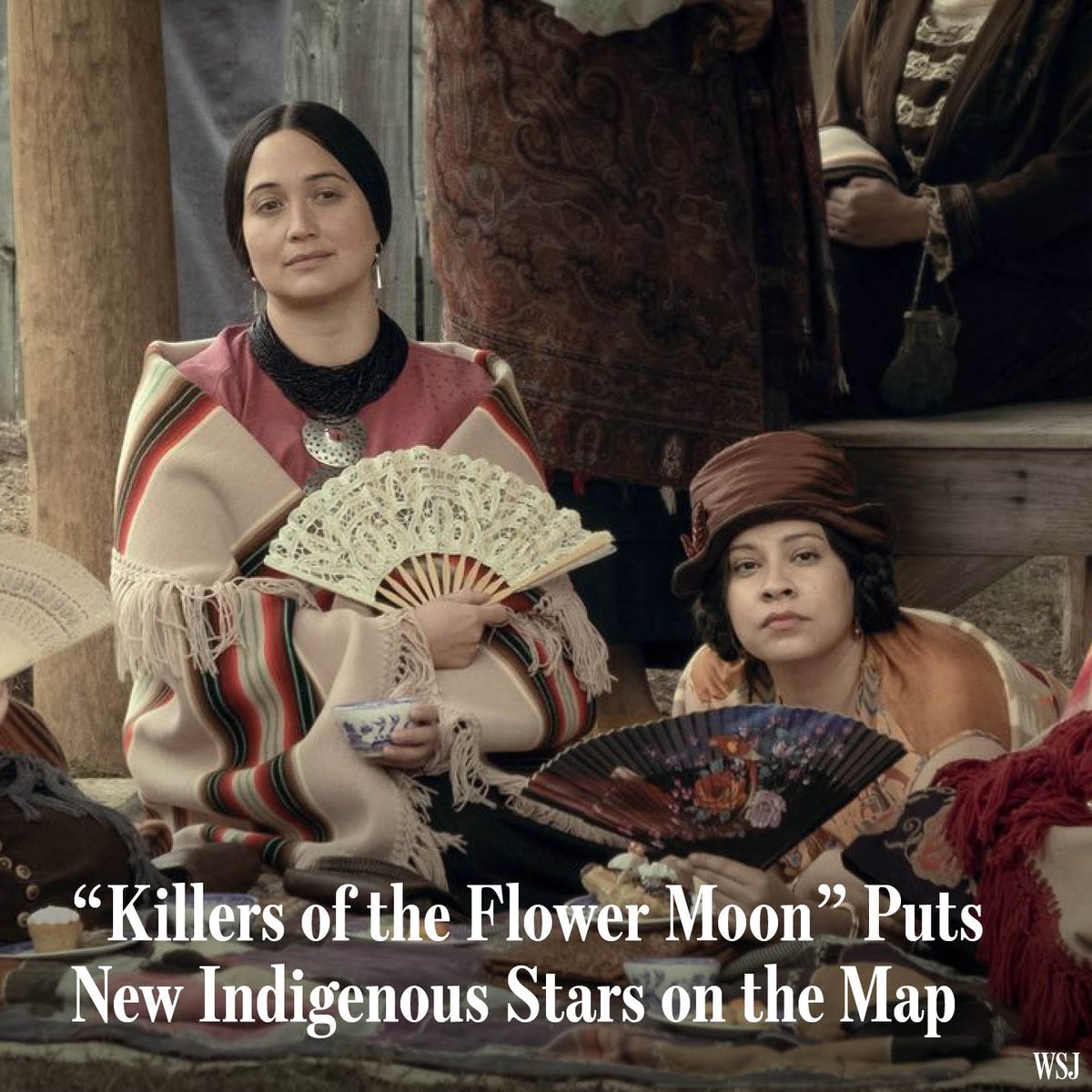 WSJ's tweet photo. Amid a recent boom in high-profile projects centering Native American actors, there is a cottage industry of specialists in the casting business who focus on finding Native American talent https://t.co/Qtyfb45xl5 https://t.co/T2F14qCWgK