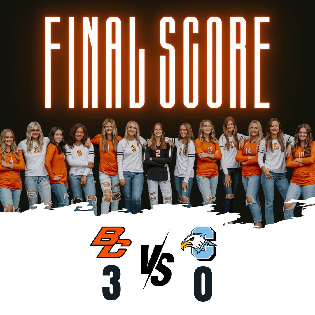 BCVB with a program wide SWEEP tonight vs. GRC!! The Bulldogs head to the conference finals on Thursday at Home vs. Forest Hills Northern! #GoBulldogs #BCVB