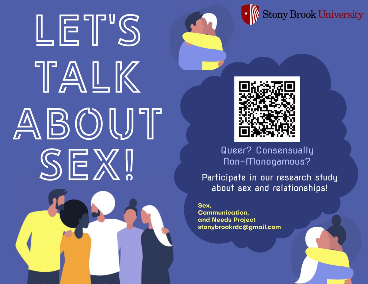 Emily Bibby (@emilysbibby) on Twitter photo 🚨NEW STUDY ALERT!!
Interested in sharing your thoughts on sex and relationships? We are looking for people ages 18-35 who consider themselves sexually active (however you personally define it) to participate in our study!
Study link: tinyurl.com/mrx8swew 🚨NEW STUDY ALERT!!
Interested in sharing your thoughts on sex and relationships? We are looking for people ages 18-35 who consider themselves sexually active (however you personally define it) to participate in our study!
Study link: tinyurl.com/mrx8swew
