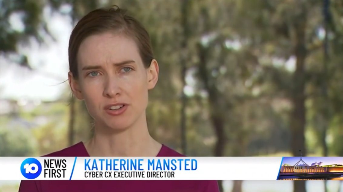 "This is one of the major national security challenges of our time. Government can't defend Australians alone," said CyberCX's <a href="/KMansted/">Katherine Mansted</a>, on Microsoft's $5b investment to help protect Australians from cyber attacks &amp; data breaches.
 
▶️ Watch the story: youtu.be/VgSdLlfZV0s?si…