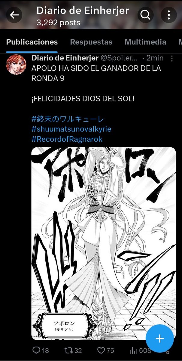 LynVanille's tweet photo. LES DIJE LES DIJEEE!! Puro pinche #TeamApolo y no mamas!! 

#終末のワルキューレ 
#shuumatsunovalkyrie 
#RecordofRagnarok https://t.co/S9EHKyeWSu