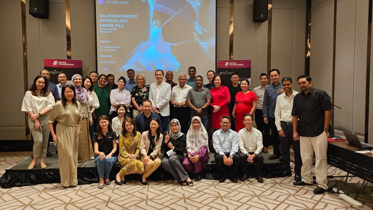 arnieadvincula's tweet image. Another great day in Southeast Asia. Always inspired by the amazing GYN surgeons I meet & getting reunited with old friends. So much interest in robotic surgery in Malaysia. #roboticsurgery @ColumbiaOBGYN @IntuitiveSurg