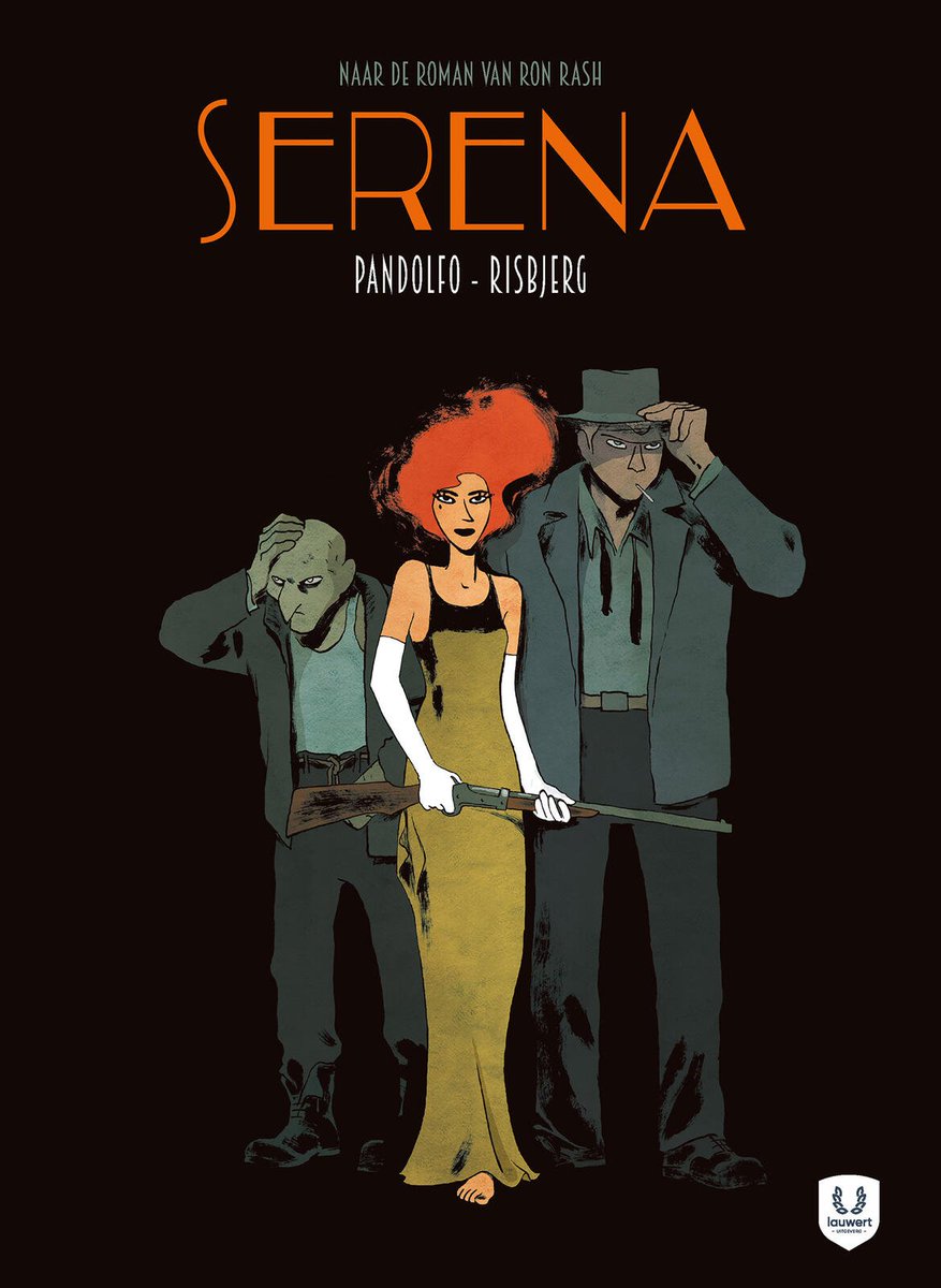 #Serena is verschenen bij #Lauwert. Een duivelse, fascinerende thriller naar de roman van #RonRash. Dit hoofdpersonage vergeet je niet. In 2014 verfilmd met #JenniferLawrence en #BradleyCooper. Nu verstript door #TerkelRisbjerg en #AnneCarolinePandolfo.