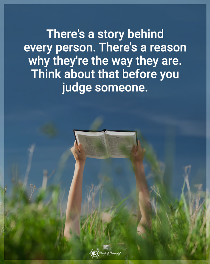 “There’s a story behind every person…”