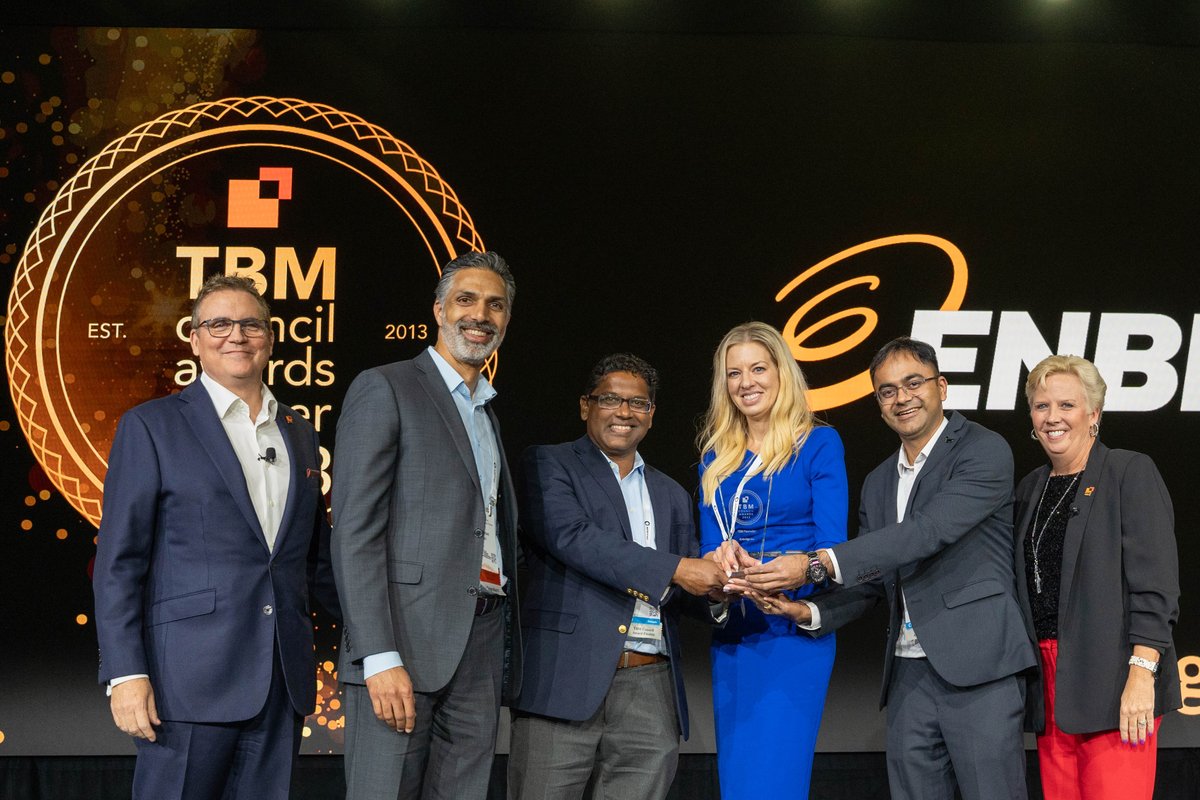 Congratulations to the #TBMC23Awards winners! These companies were honored for driving operational excellence and business transformation with #TBM! Celebrate them here: bit.ly/46Ki2wg and come to our booth in the Expo Hall to learn more about the winners!