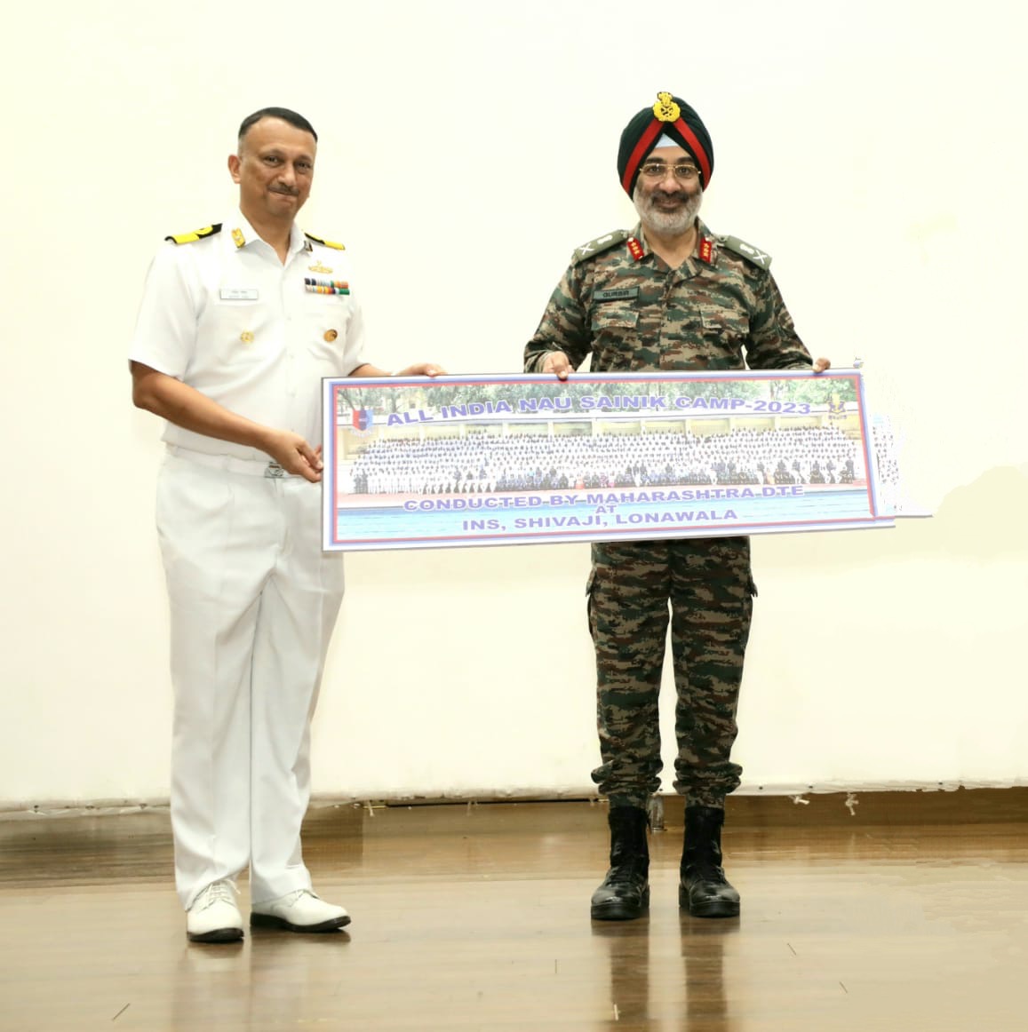 NCC_Kolhapur's tweet photo. #AINSC 23 THE FINAL DAY. As the Cadets disperse, a feeling of thankfulness descends upon them and a deep respect and awe for the Indian Navy. Till we meet again next time as Brothers in Arms! https://t.co/R9TzYhftZb
