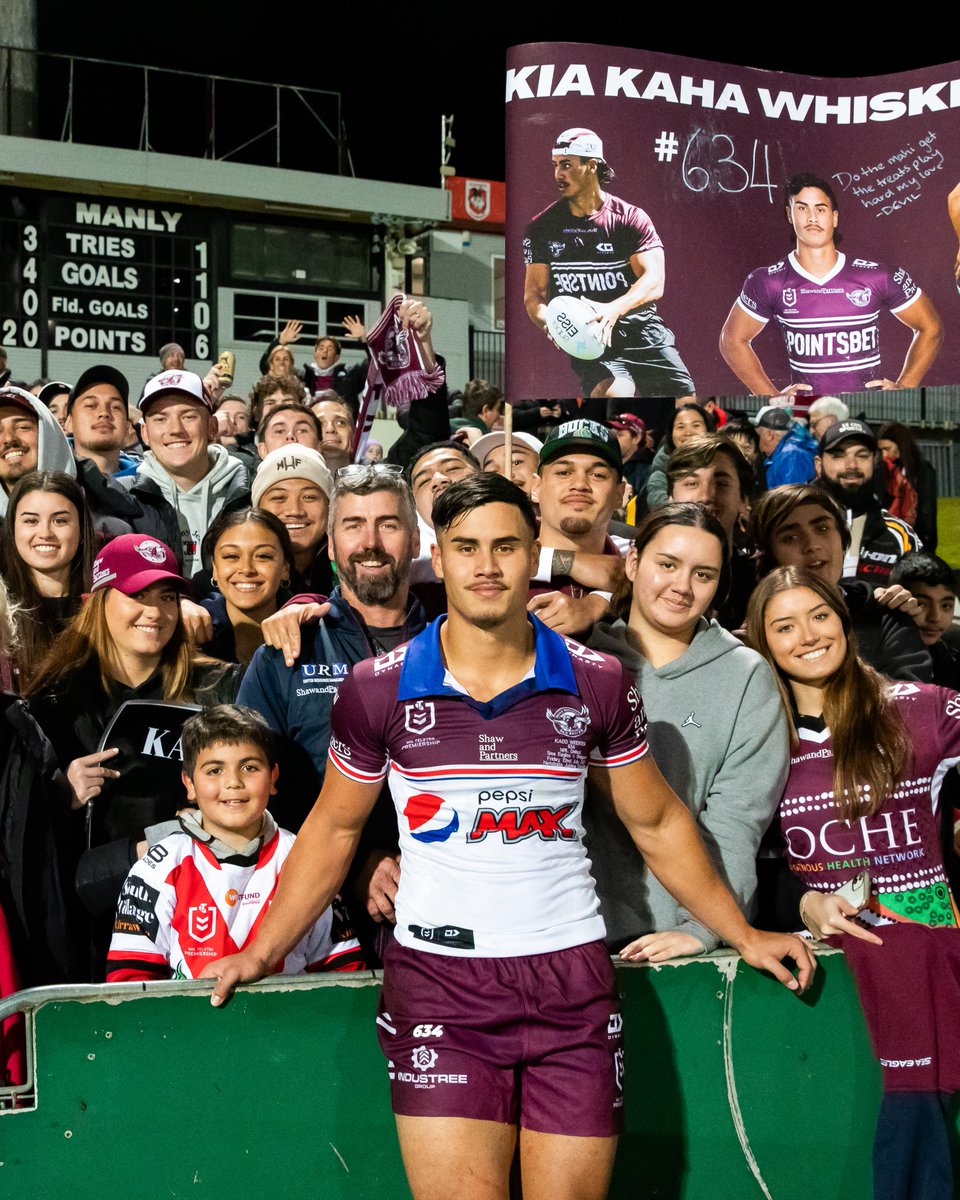 SeaEagles's tweet image. Always Sea Eagle #634 🦅

Today, we farewell Kaeo Weekes as he moves on to the next chapter of his career. 

We thank Kaeo for his contributions to the Sea Eagles and wish him all the best in his future ❤️