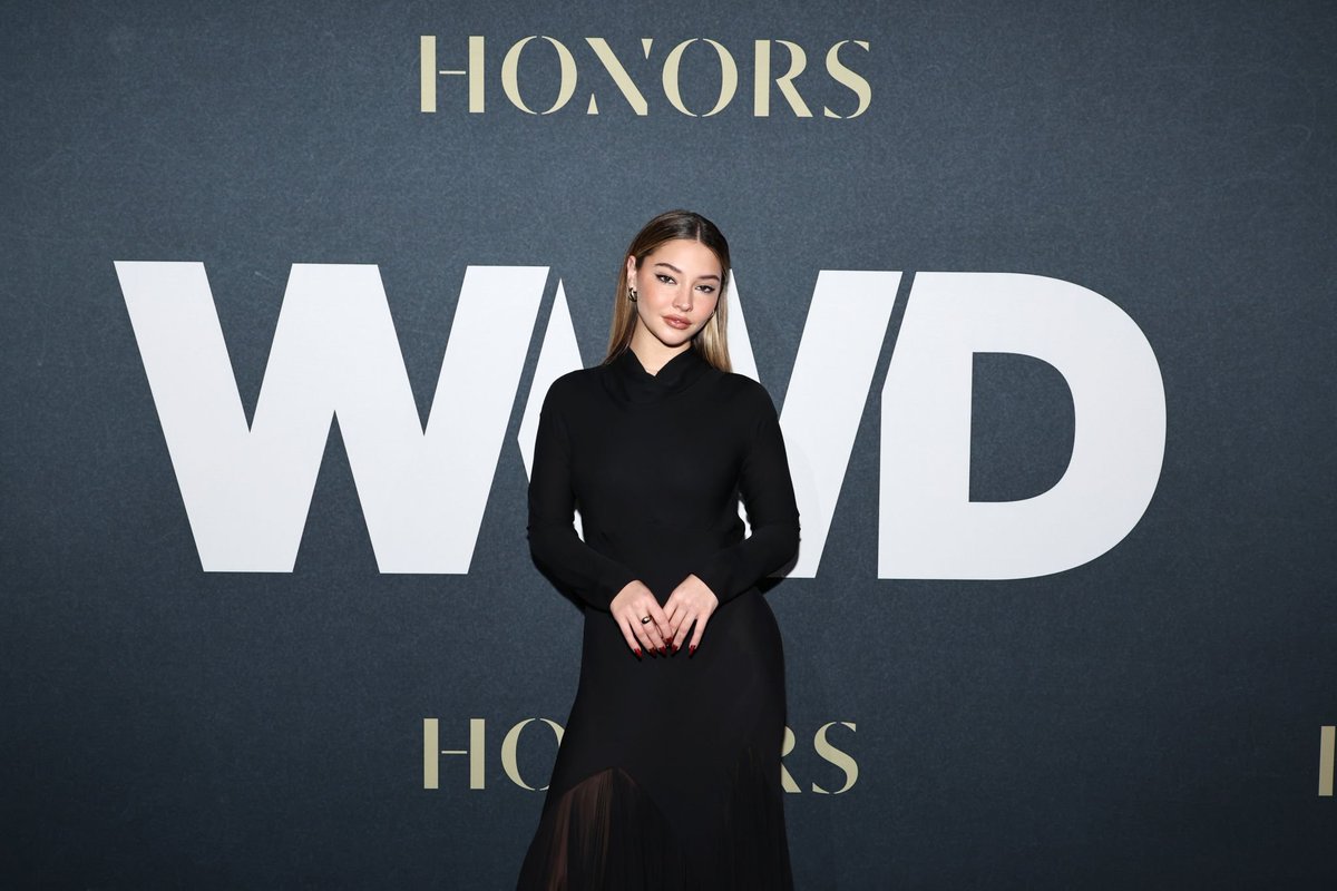 madelynclinecom's tweet photo. 📸 Madelyn Cline attending the 2023 WWD Honors https://t.co/52ESrLt4WR