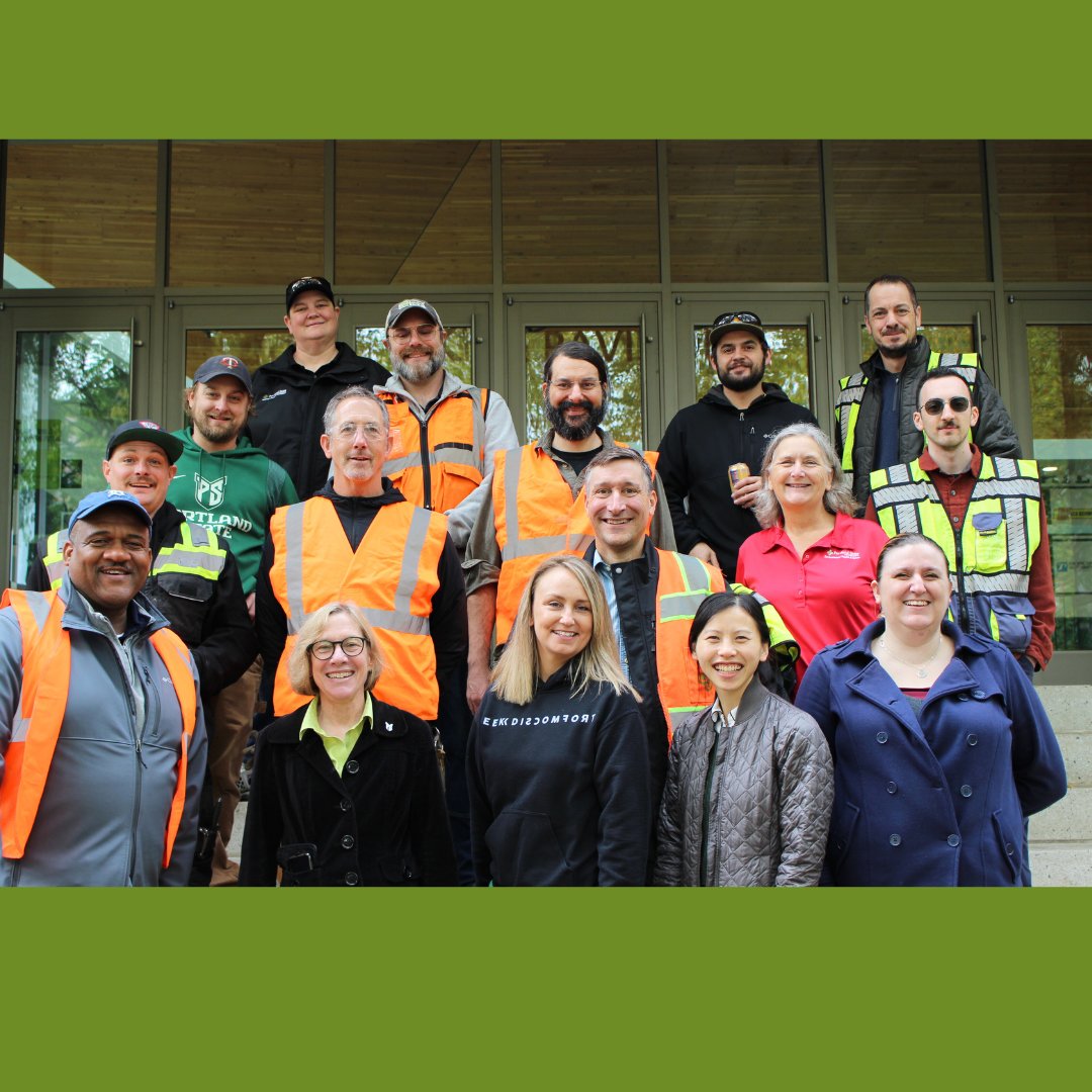 Thank you to everyone who participated in Campus Beautification last Thursday, including President Ann Cudd! Thank you to Facilities &amp; Property Management for the tools and vehicles that helped keep projects moving, and to all of the other departments that made this possible!