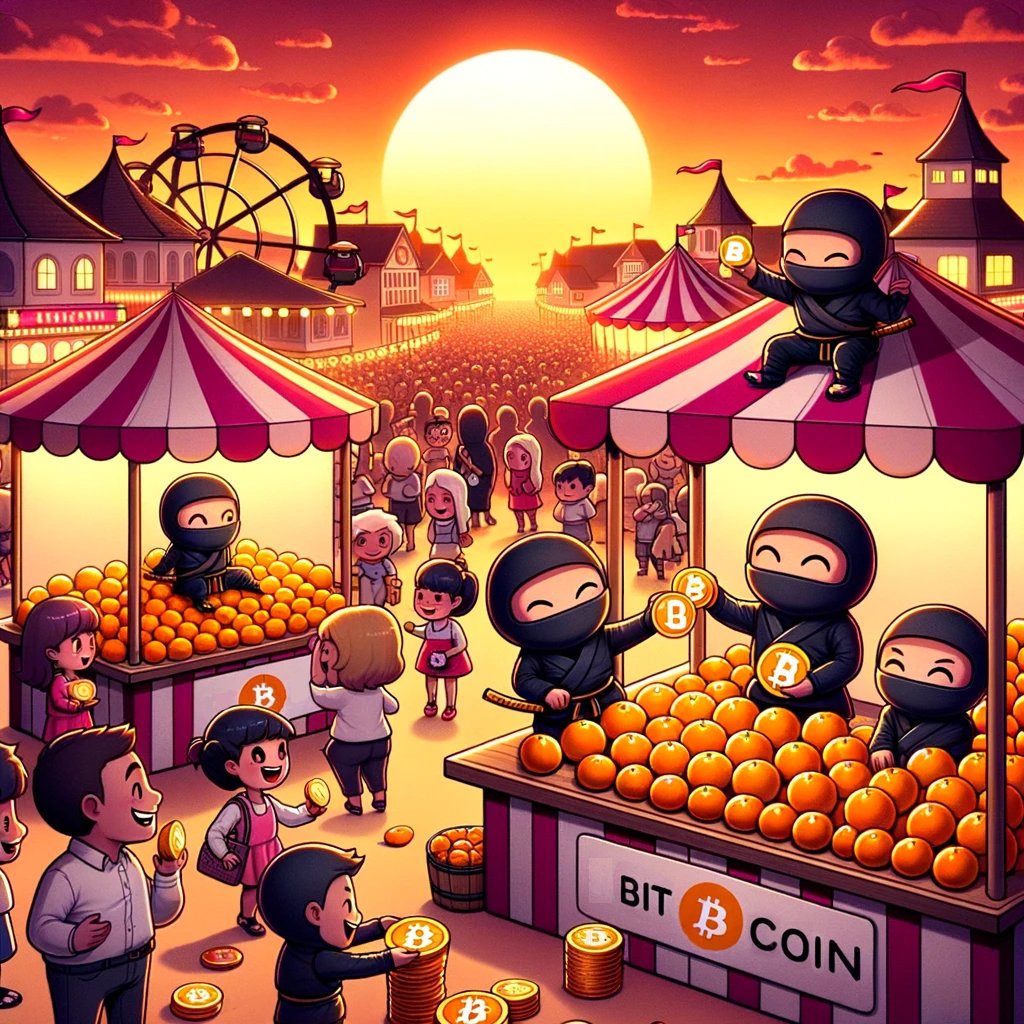 People will FUD the Bitcoin Ordinals Pizza Ninjas today

But tomorrow morning when they see what we drop

Let's just say many will change their tune 😉