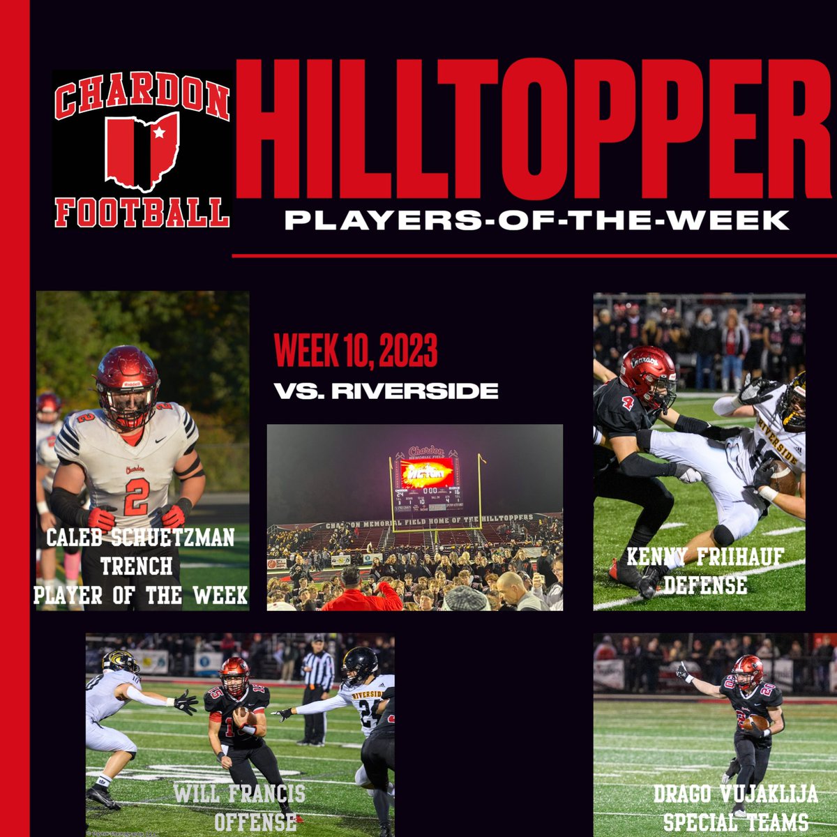 topperfb's tweet photo. Congratulations to our week 10 players-of-the-week!  

Thank you &amp; photo credit to @pastorphoto https://t.co/6QjODB5Ohu