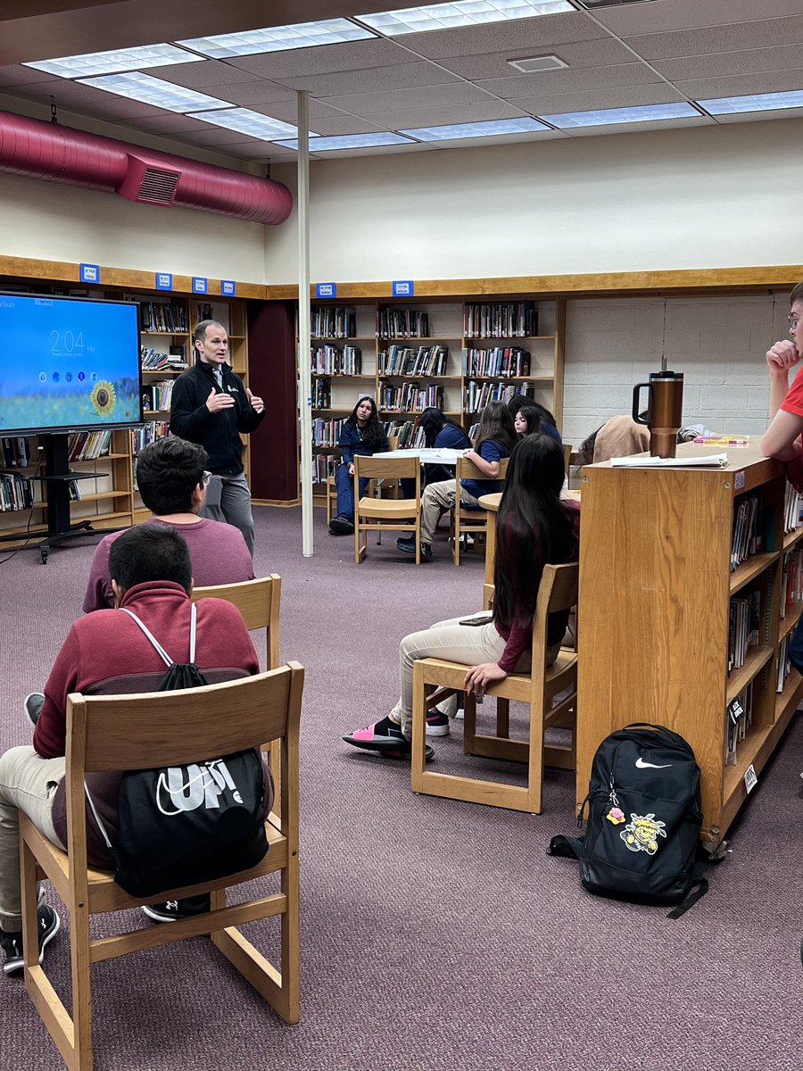 MarshallUsd259's tweet photo. Reality U fun for our 8th graders!! Thank you to all the volunteers &amp; presenters who came out to help make this event a success!! Some students were in shock to complete the process &amp; have the reality of seeing just how expensive life.#WPS #RealityU #futureready @WichitaUSD259 https://t.co/cKHYNBDUFP