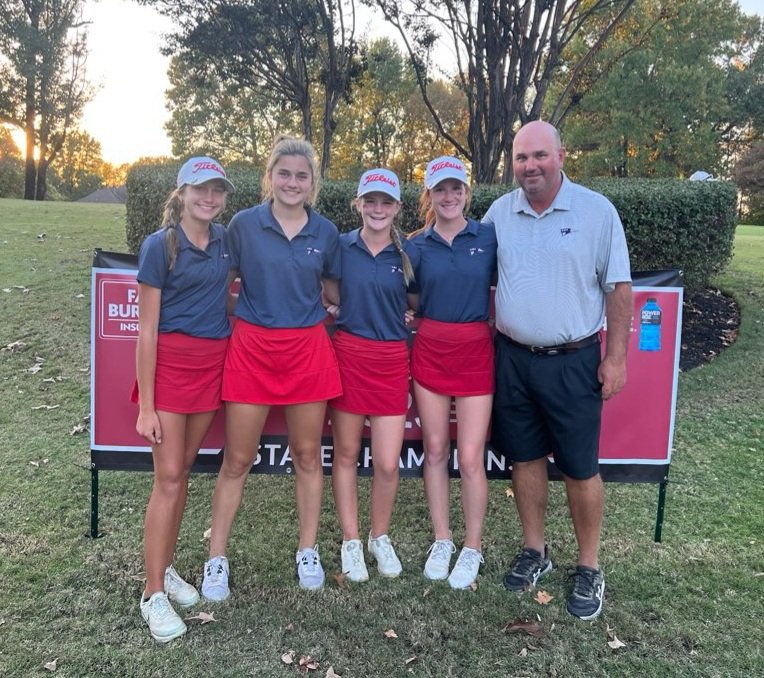 everyshotcount2's tweet photo. Couldnt be prouder of our Lewisburg girls golf team.  Girls end up finishing 3rd in the state and we were led by Avery Savage who finished 5th out of 57 girls.  Great team effort.  @avery_savage28 @TheBurgSports @R_cagle7 @perkins_kris_ @PatriotVision https://t.co/bCdOspGz6A