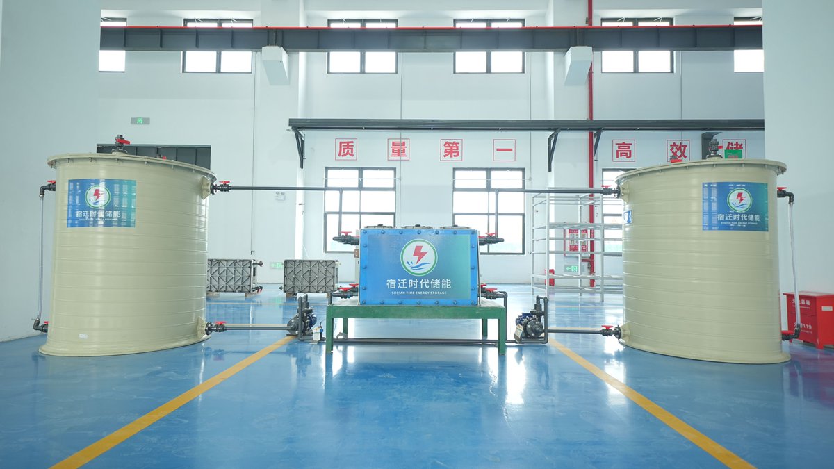 FlowBatteryNews's tweet photo. > #China's Time Energy Storage Tech Co has completed a 100 million RMB Round 1 financing for commercialization of water based #organic #flow #batteries.

Phase one assembly line with 2GWh has reached production level. https://t.co/H9SHjgb68B