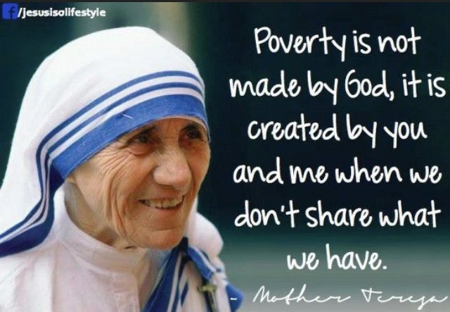 electronnichols's tweet photo. Mother Teresa was on to something. Wouldn’t the world be a better place if we cared about others as we do ourselves? https://t.co/crCSRYBGCO