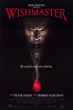 SeclusionStudio's tweet image. Tonight’s #horrormovie before bed is #Wishmaster . One of the more diabolical interpretations of the myth. But highly entertaining.