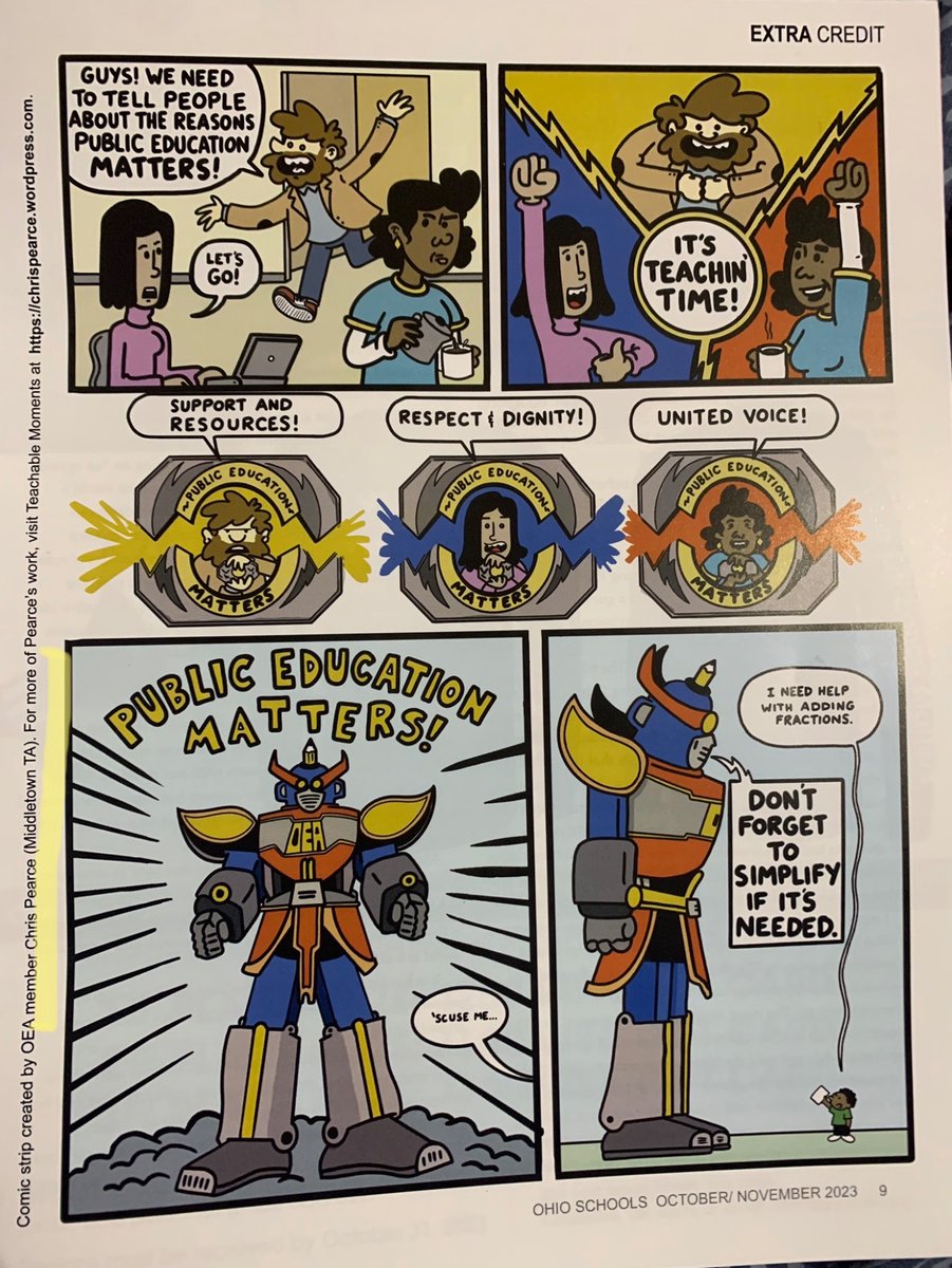 So proud of our own~🤍💜
Reading this month’s “Ohio Schools” publication and Chris Pearce has represented!! <a href="/MiddletownOH/">Middletown City Schools</a> <a href="/MiddletownHigh/">Middletown High School</a>