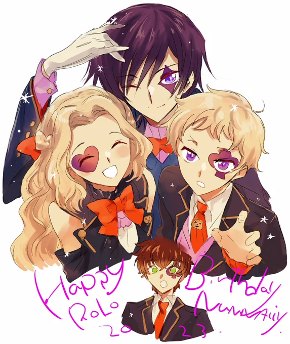 大好きランペルージ家ロロナナお誕生日おめでとう 