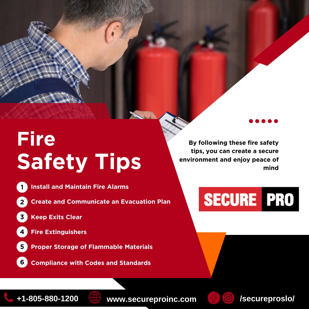 secureproslo's tweet photo. Your Business Deserves the Best in Fire Safety! 🚨🔥

Our Commercial Fire Alarm System offers:

✅ Fire, Smoke, &amp; Chemical Detection
✅ Expert Installation
✅ Compliance &amp; Peace of Mind
✅ Future-Proof Solutions
✅ Full-Circle Support

Contact us at +1-805-880-1200
#FireSafety https://t.co/gTmVVCurk1