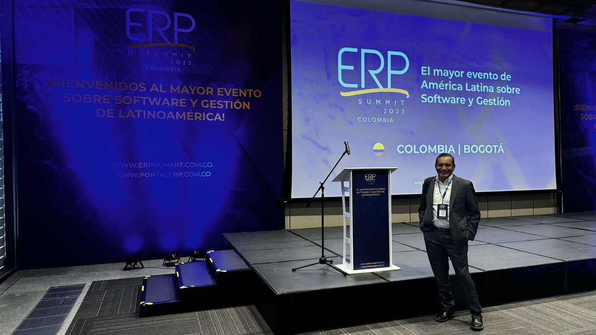 En el #erpsummit2023 el mayor evento de América Latina de Software y Gestión #agorabogota