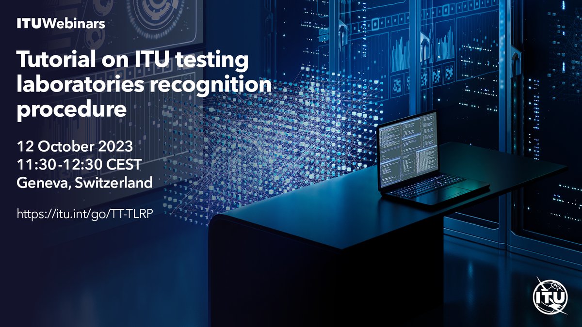 ILAC_Official's tweet photo. 👏Tutorial on the ITU Testing Laboratories Recognition Procedure provides guidance for all stakeholders on the recognition procedure established by ITU, its benefits and the logistical details required for submitting an application. Missed out? See here ➡️https://t.co/Cez2J9PPrE https://t.co/rNXD92EqLk