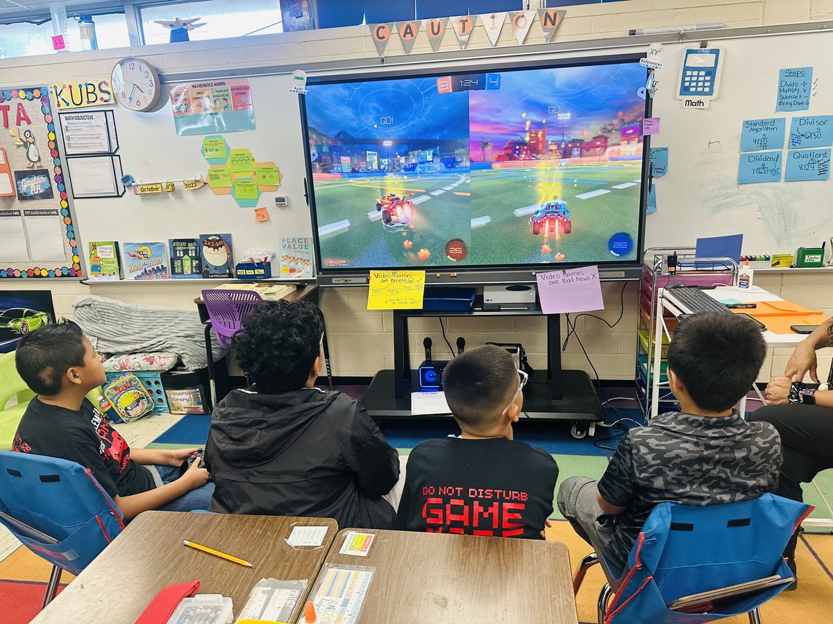We’re off to an amazing start @ eSports @GoodmanES_AISD! 🎮 eSports allows students to strengthen their skills in teamwork, communication, critical thinking, self-esteem, & leadership. So excited about our journey! 💪🏻⛳️Thank you for the opportunity 🤩 @AldineEsports @WardLadon
