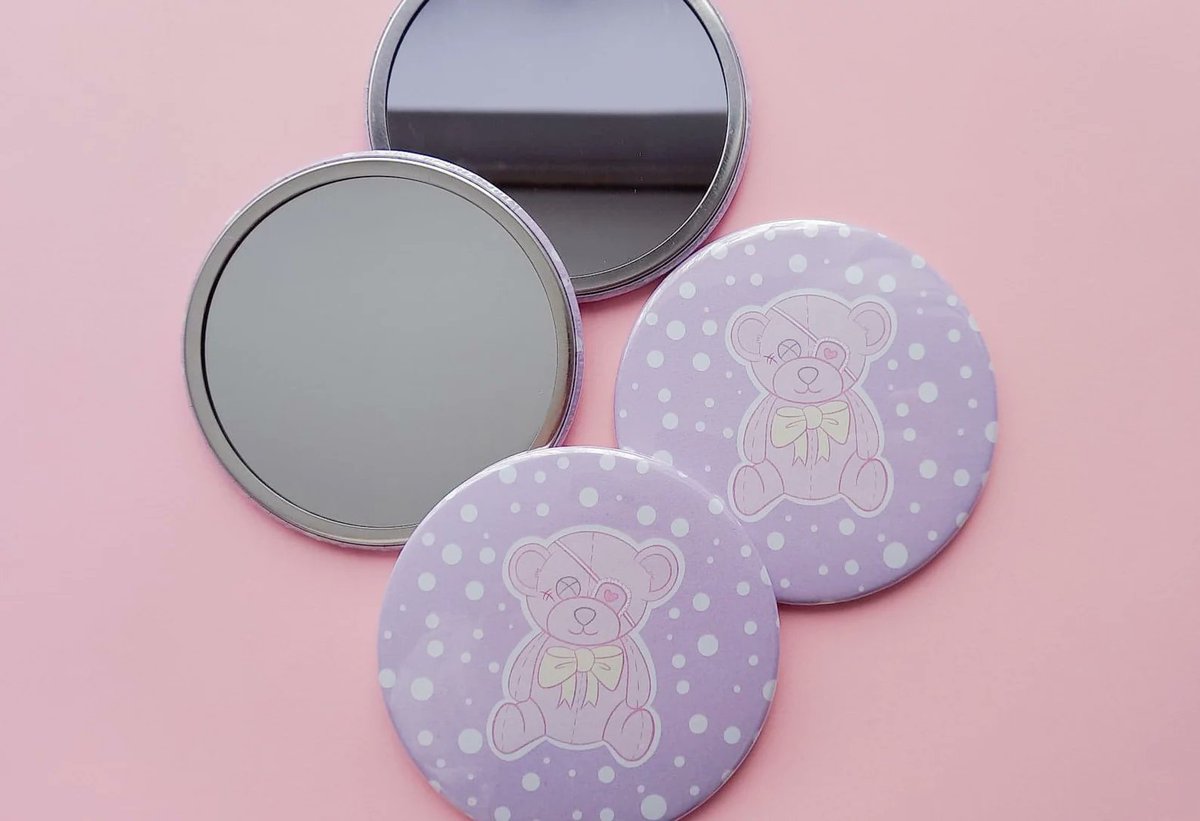 MinnieMissCraft's tweet image. **ONLY TWO LEFT OF EACH IN STOCK!**
Please head to my link into my bio, to grab them before they are gone! #compactmirrors
#pocketmirror #miror #kawaiishop #kawaii #kawaiiaesthetic #bunnies #teddybear #cute #pink #smallgifts #smallgiftideas #girlythings #girlyaccessories #beauty
