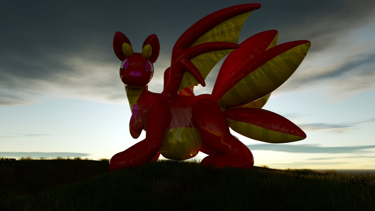 CryptoCrisis2's tweet photo. really fun commission with an inflatable having a meal. <3
#vorecommission #vore #inflatablevore #humanvore #3dart https://t.co/MPLERLtHTO