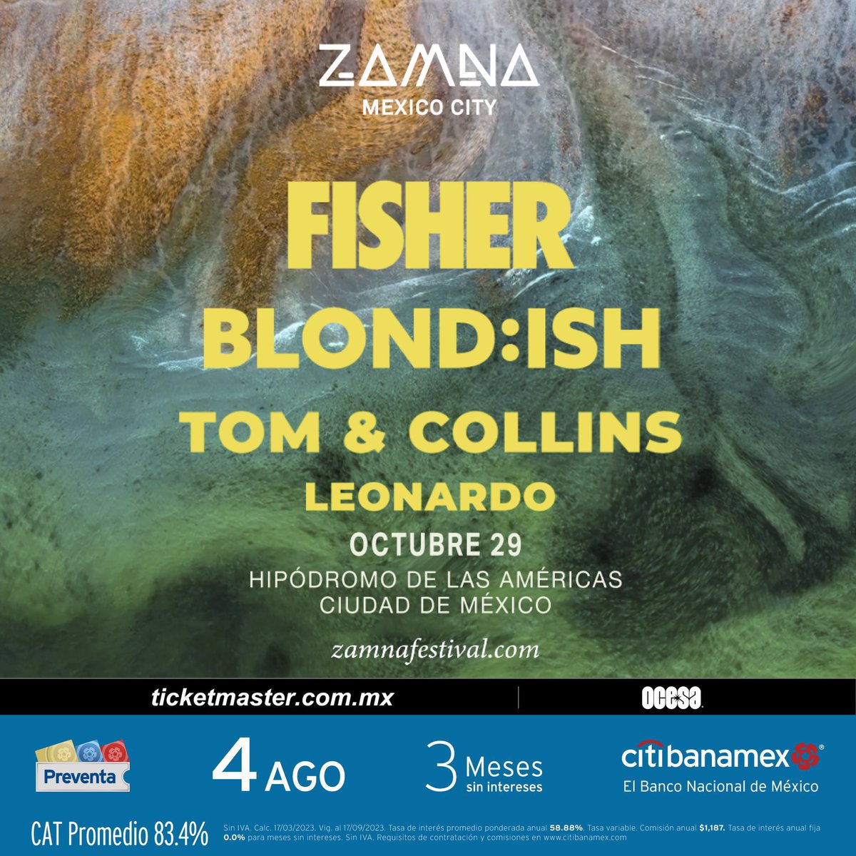 mdm_musica's tweet photo. ¿Quién va con nosotros a la clausura de #ZamnaCDMX? 🍃🔥

Dale like y RT para comenzar a participar, si llegamos a los 70 RTs y likes ¡lanzamos dinámica por pases dobles! 🤩 https://t.co/QGcYDrkSmg