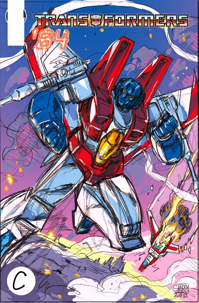 Guido_Guidi's tweet photo. IDW Transformers '84 - Unused cover concept sketches
2/2
#transformers #comics #conceptsketch #idwpublishing #comic_cover #starscream #straxus #decepticon