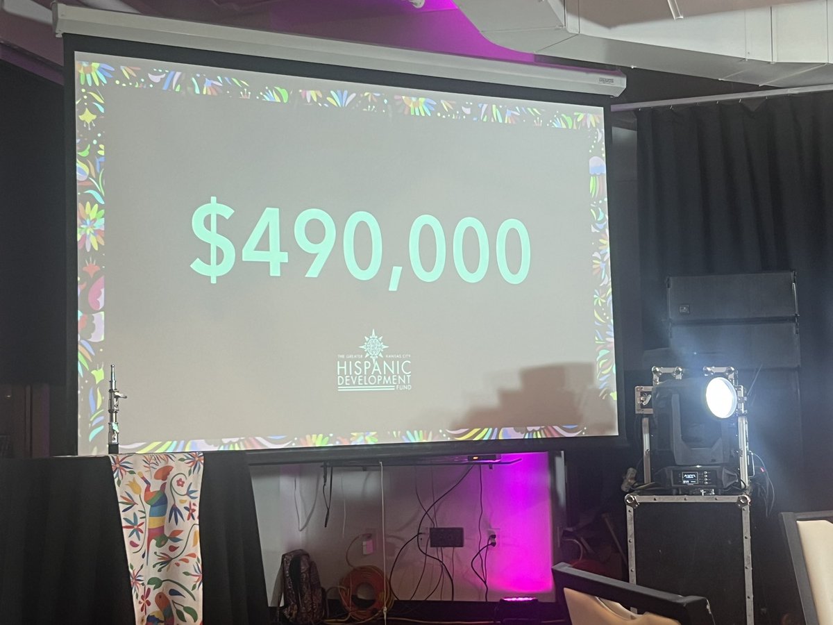 Manny Abarca (@mannyabarcaiv) on Twitter photo AWESOME news to see that the <a href="/HDFKC/">HispanicDevelopFund</a> raised $500k after a generous last minute donation!
Well done everyone who participated this year!
#KansasCity AWESOME news to see that the <a href="/HDFKC/">HispanicDevelopFund</a> raised $500k after a generous last minute donation!
Well done everyone who participated this year!
#KansasCity