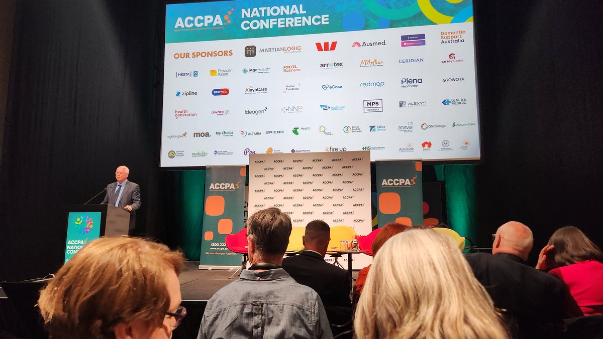 A fast start to the day at #ACCPANC23. Master of Ceremonies Tony Jones keeping everything on track - a hard task with so many ideas and thoughts to be shared. #AgeofChange