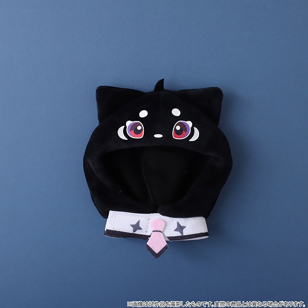 悪魔執事と黒い猫】ぬいぐるみキーホルダー、ぬいぐるみポンチョ ムー