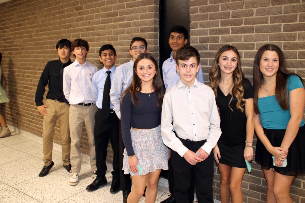 CommackSchools's tweet photo. Tonight was the National Junior Honor Society Induction Ceremony at CMS - one of the highest honors that can be awarded to a middle school student! Congratulations! #Leadership #Scholarship #Citizenship #Service #Character @NJHS #CommackMiddleSchool #CommackSchools https://t.co/P2biVBVqck