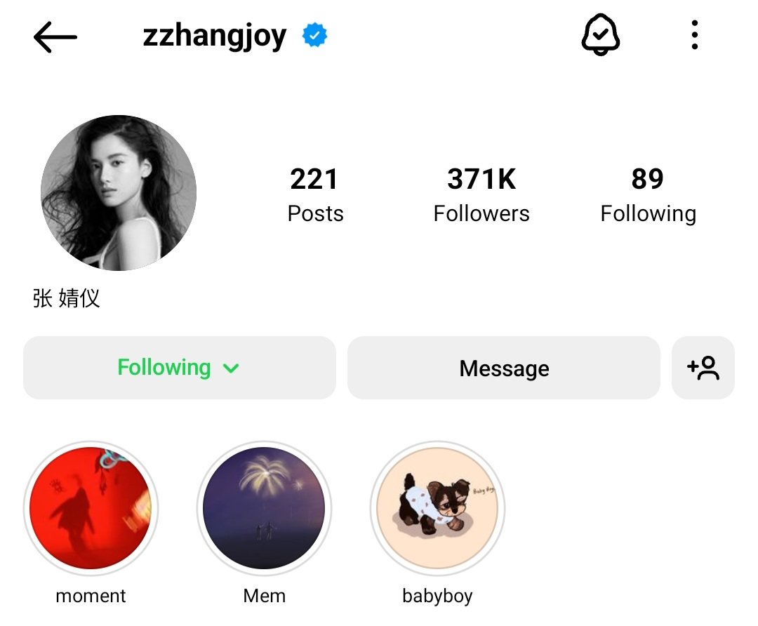 diagold12's tweet photo. #ZhangJingYi's Instagram account has been verified 👏👏❤️❤️

https://t.co/s2ykk53K3H https://t.co/jJFELCqp8B