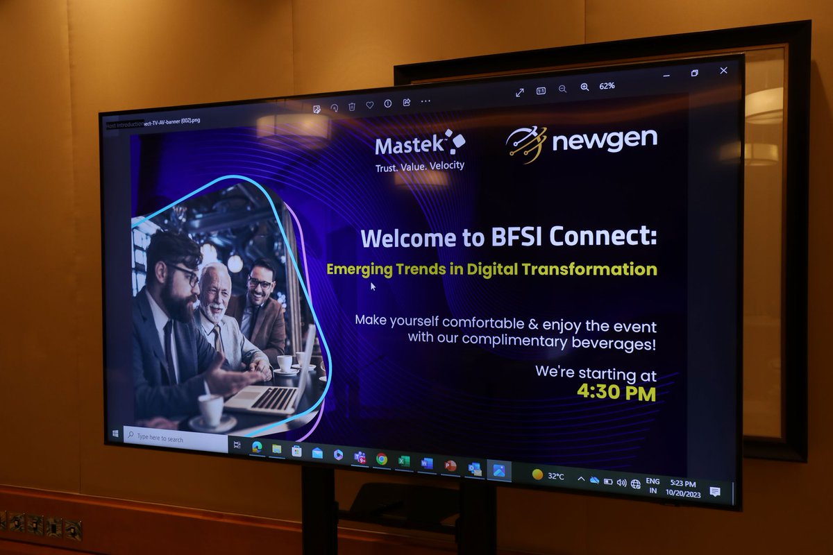 Mastekltd's tweet photo. We are elated to announce the triumphant conclusion of the #DigitalTransformation event for #BFSIConnect in Dubai, hosted at #TheRitzCarlton-DIFC.
#decomplexbfsi #decomplexdigital #bfsi #banking #dubai #finance #insurance https://t.co/55kSBqkRRj
