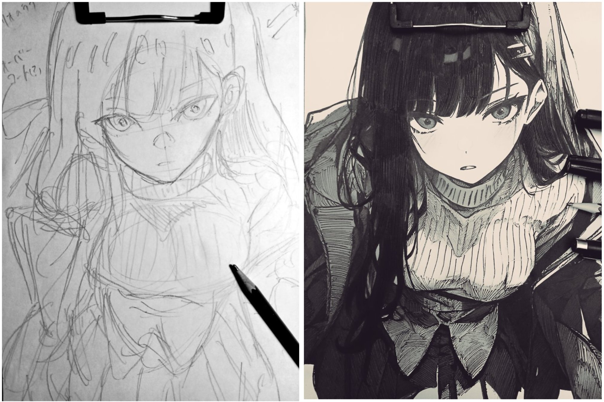 まーちゃん絵画2点 kawaii”を集めて世界を変える!? 増田セバスチャンさんアートで
