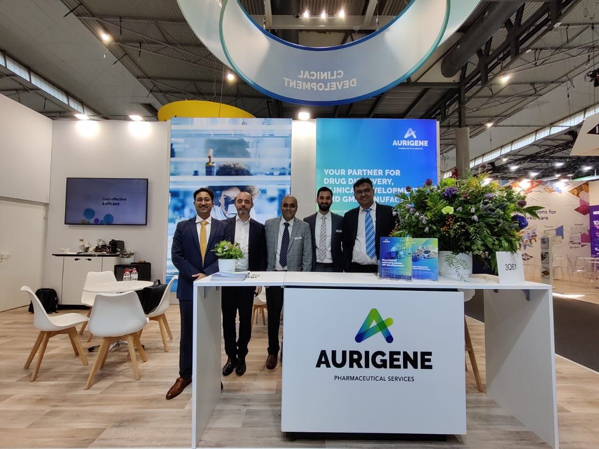 Visit team Aurigene at CPHI Barcelona! 🤝

We're thrilled to be at the CPHI Barcelona and our team is all set to welcome you to our stand! Visit us at stand #3Q61 to connect, collaborate, and create possibilities together.

#CPHIBarcelona #AurigeneAtCPHI #PharmaInnovation