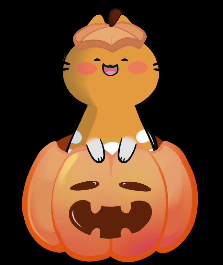 BibblyDarling's tweet image. Had such a sp00py time completing our goals tonight!!
Thank you everyone for tuning into stream and a special thanks to @HaloX_VT for the raid!! I'm very grateful for the love share &amp;lt;3  #streamend 

Pumpky Cat: @MarinkiArt