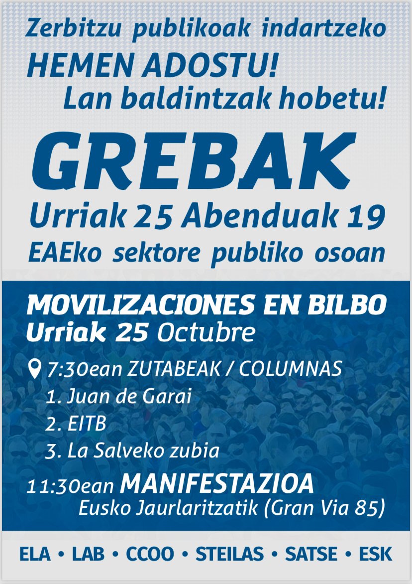 FSCCCOOEUSKADI's tweet photo. Comienza la columna de Juan de Garay. #ZerbitzuPublikoakIndartu.
#SoldataEtaEmpleguaHemenAdostu https://t.co/435dEz7tQ7