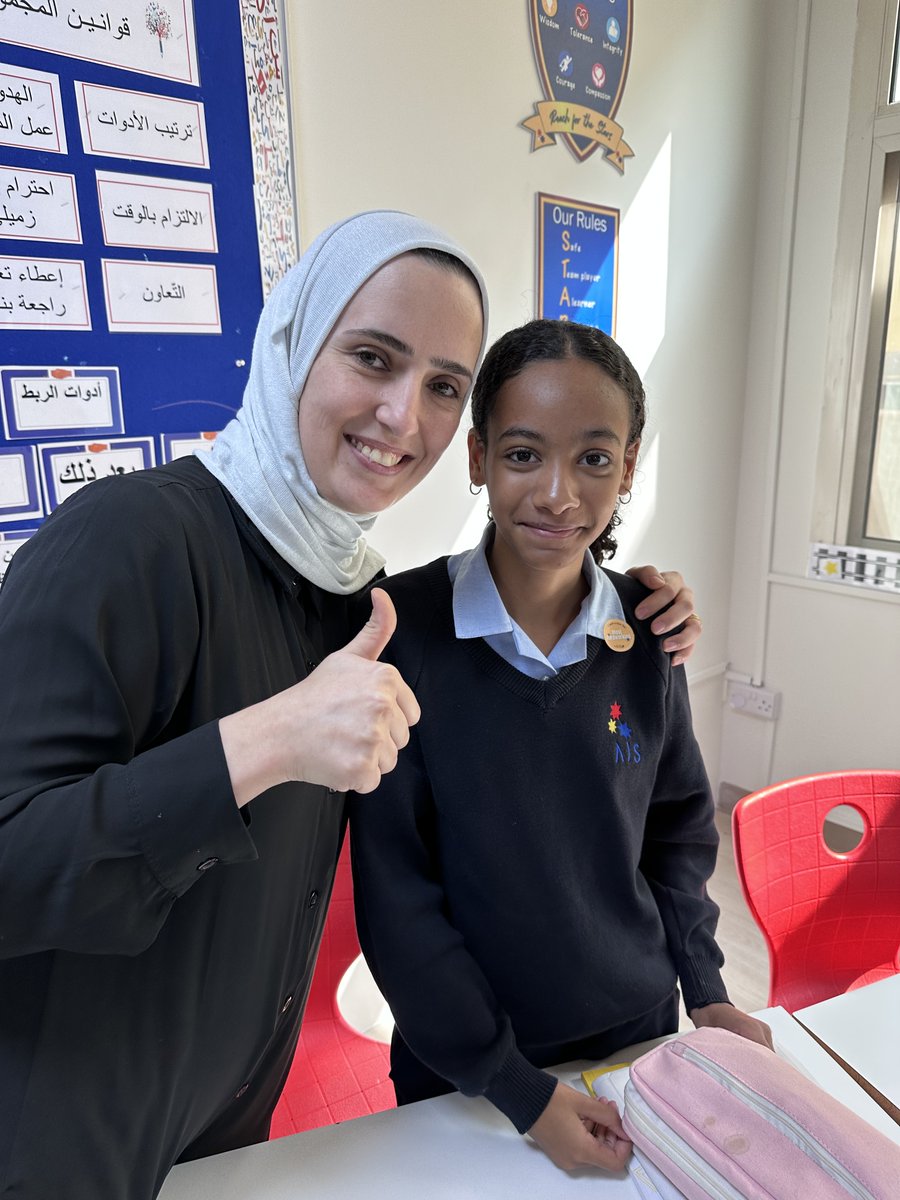 AISsharjah's tweet photo. More and more Secondary School students have earned Academic Stars. 
Thank you Academic Pillar for this amazing initiative that celebrates student success!⭐️

#AISAcademicPillar #AISReachForTheStars https://t.co/SEj2bjmkJ3