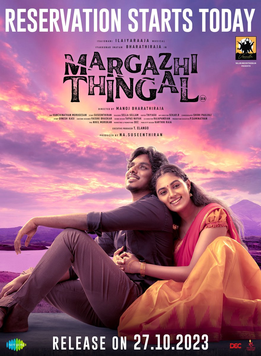 #Skanda STREAMING ON OCTOBER 27th. @DisneyPlusHS 

#MargazhiThingal IN THEATRES FROM OCTOBER 27th.