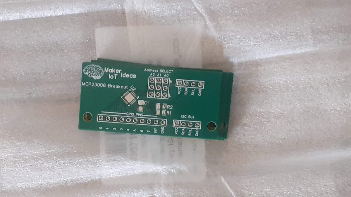 JeanRedelinghu1's tweet photo. An easy-to-use MCP23008 breakout, designed to be used while prototyping rev 2.0 of my Xiao RP2040-based Mouse.

https://t.co/tel8hdWOuJ

#pcbway
#makeriot2020
#microchip
#diyelectronics https://t.co/alGVN3IPDD