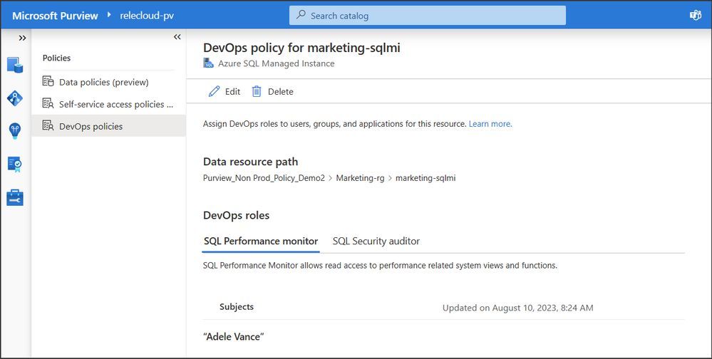 VitalyBruk's tweet image. Microsoft Purview DevOps policies for Azure SQL MI enters Public Preview
buff.ly/3RjhUiE
#azuresqlmi #AzureSQL #database #Microsoft #madeiradata