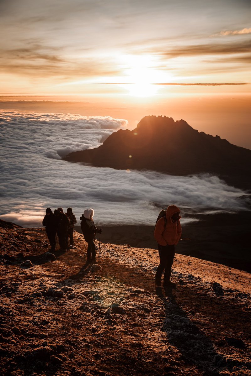 Successfully made it to the summit of Mount Kilimanjaro in Tanzania Africa 🏔️ 

Officially the highest mountain I’ve climbed - 5895m