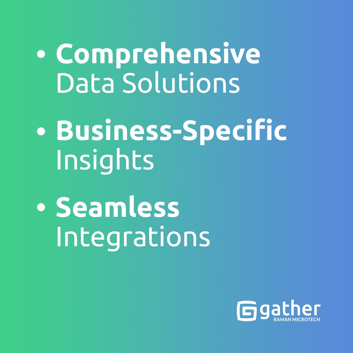 Unlock Customer Data Value with Gather!

Trusted by leading brands like Suzuki GB PLC and Real Deals Media Ltd, we offer comprehensive data solutions and seamless integrations. Contact us to extract insights and transform your business. 

#DataManagement #BusinessInsights