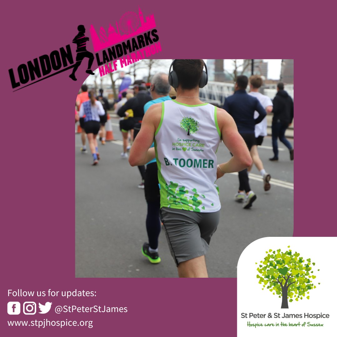 StPeterStJames's tweet photo. Barney ran the London Landmarks Half Marathon in 2023, and we asked him what he would say to someone considering running for the Hospice, see his response below
Register your place for 2024: https://t.co/SUmfYQN8lu
#WeLoveToRun #RunningCommunity #LLHM #HalfMarathon https://t.co/yLzRHUePPW