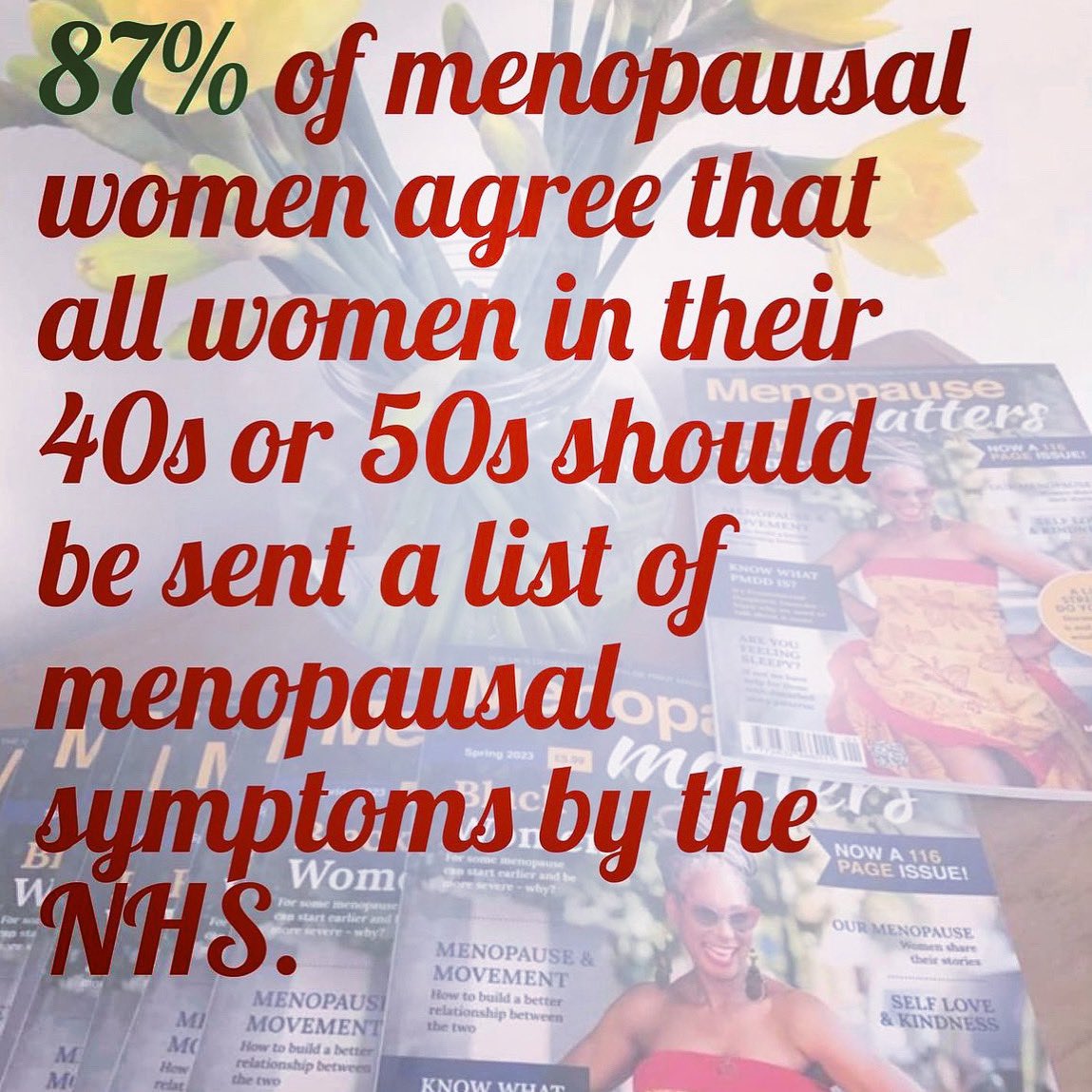 Waste of time and money or great resource? Let us know in the comments and let us know what else you think would help👇
Order issue 73 of our evidence based menopause magazine here 👇 
menopausematters.co.uk/magazine/

#menopause #perimenopause #women