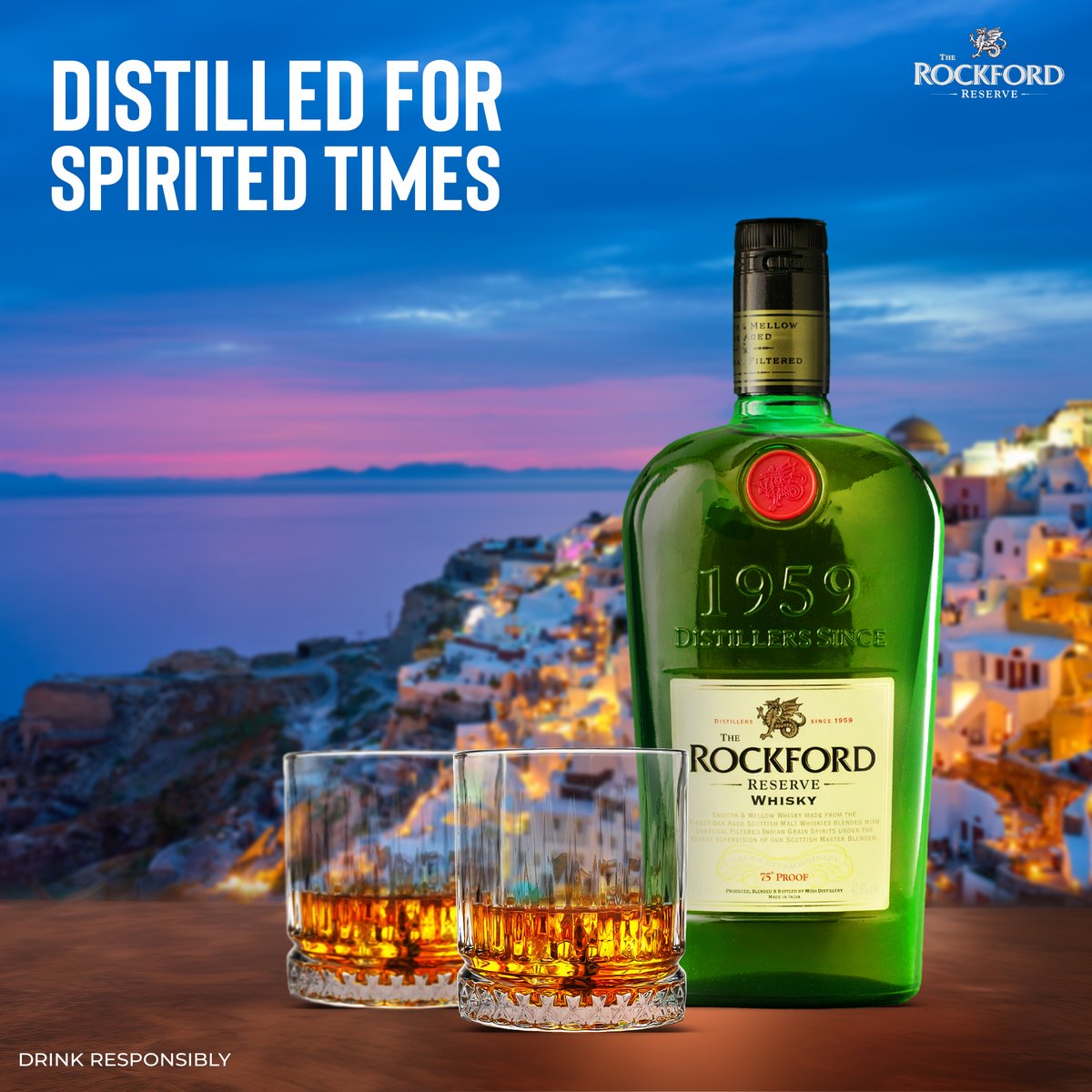 Distilling spirited adventures for the spirited minds.

#SpiritedMindsDrinkAlike #SpiritedJourney #DrinkWithPassion #ToastToAdventure #Whiskygram #FlavorfulSips #WhiskeyMoments #Whiskylover #Rockford #RockfordIndia #RockfordReserve